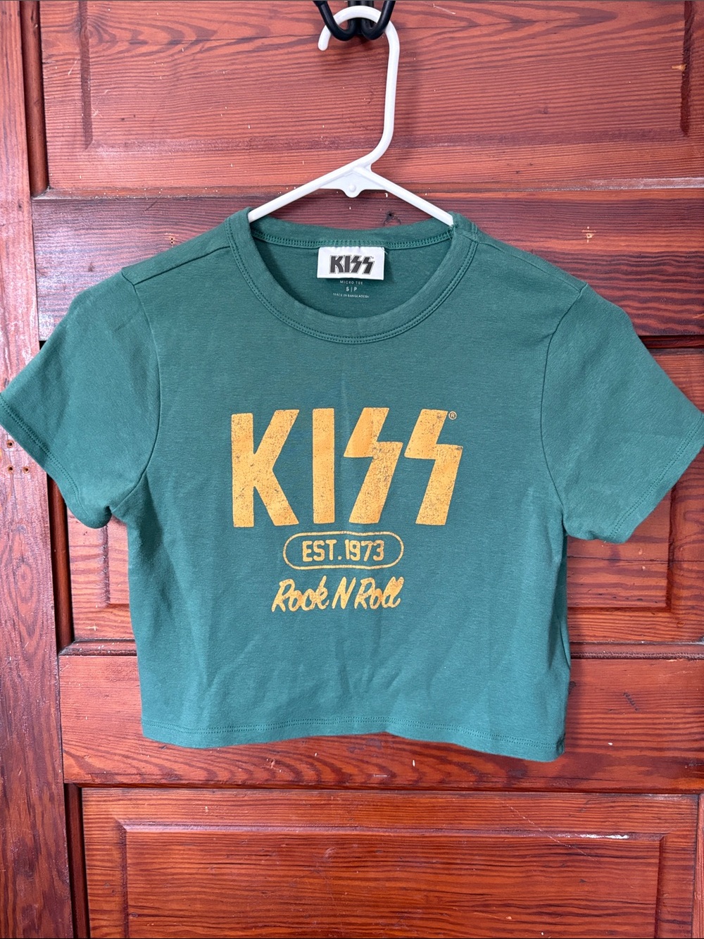 Cotton On KISS Micro Tee Cropped Size Small